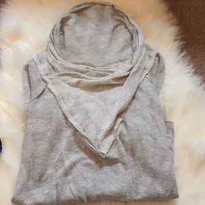 Democracy Medium Gray Hoodie Sweater